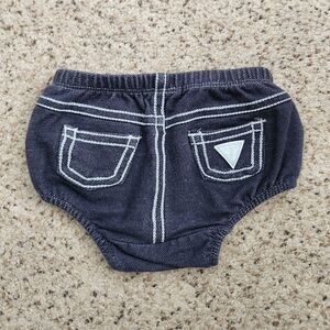Guess Kids Dark Denim Diaper Cover
